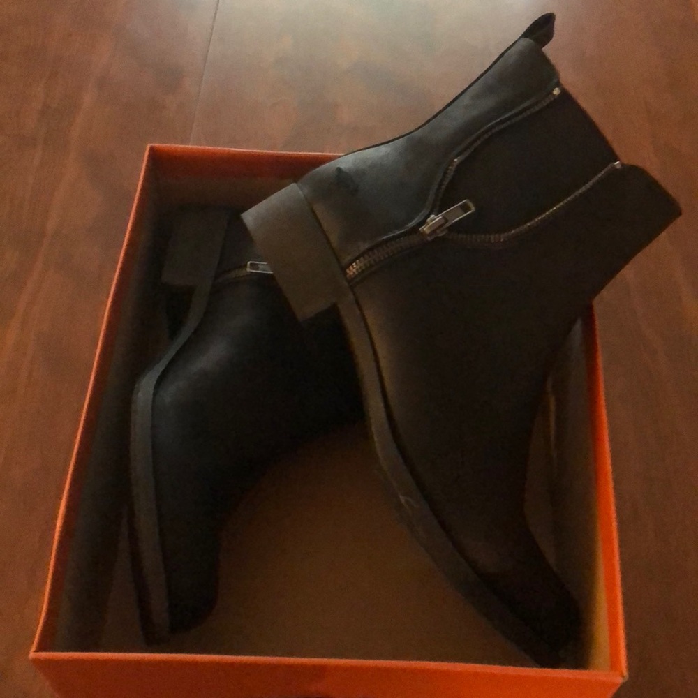 Black boots
